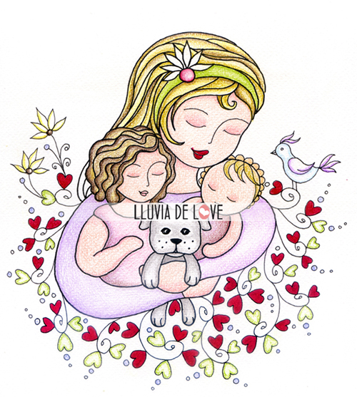 Crianza consciente, crianza amorosa, maternidad ilustrada