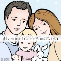 La sonrisa de Mama Lisa: 3ª ilustración, inspirada por la familia de Mayte La sonrisa de Mama Lisa: 3ª ilustración, inspirada por la familia de Mayte