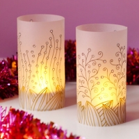 Decora tu mesa en Navidad de forma fácil y económica con velas leds decorativas