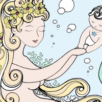 Mi regalo para ti este verano. Descarga gratis coloreables de sirenas Mi regalo para ti este verano. Descarga gratis coloreables de sirenas