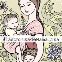 La sonrisa de Mama Lisa: 4ª ilustración, inspirada por Rebeca y sus niñas La sonrisa de Mama Lisa: 4ª ilustración, inspirada por Rebeca y sus niñas