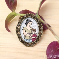 Broche Personalizado Color 3 o 4 Figuras Broche Personalizado Color 3 o 4 Figuras