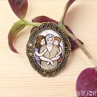 Broche Personalizado Color 3 o 4 Figuras Broche Personalizado Color 3 o 4 Figuras