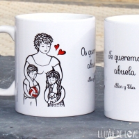 Taza Personalizada Trazo 1 a 3 Figuras